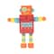 3D Robot Wood Figure by Creatology&#x2122;